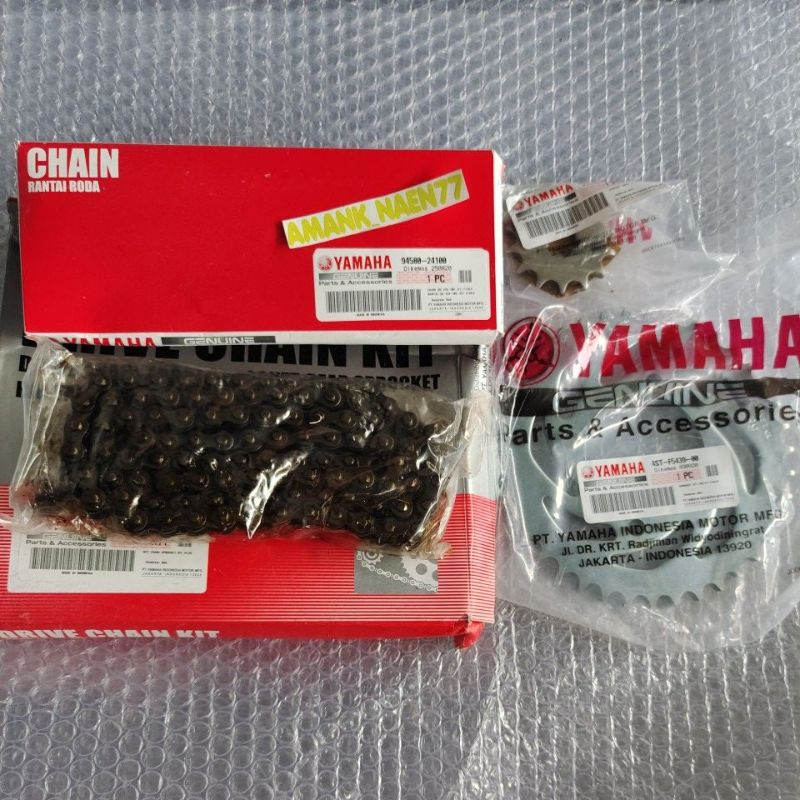 gear paket gear set f1zr Alfa asli yamaha