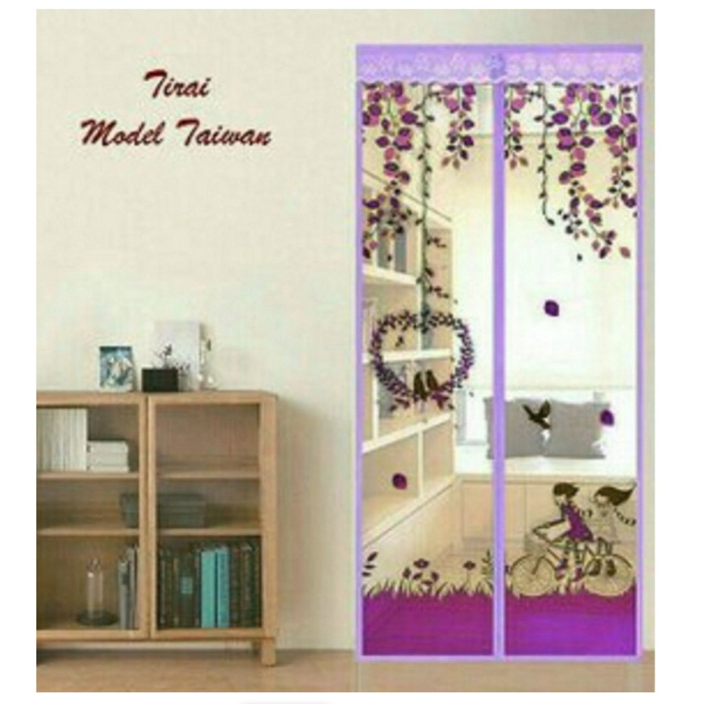 Tirai Pintu Magnet Anti Nyamuk Tirai Gorden Hordeng Magnet ANTI NYAMUK