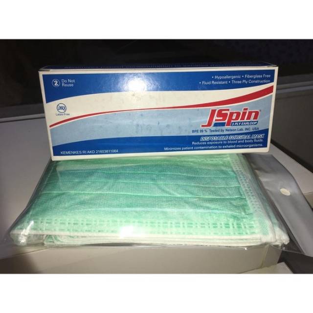 Masker 3ply Jspin