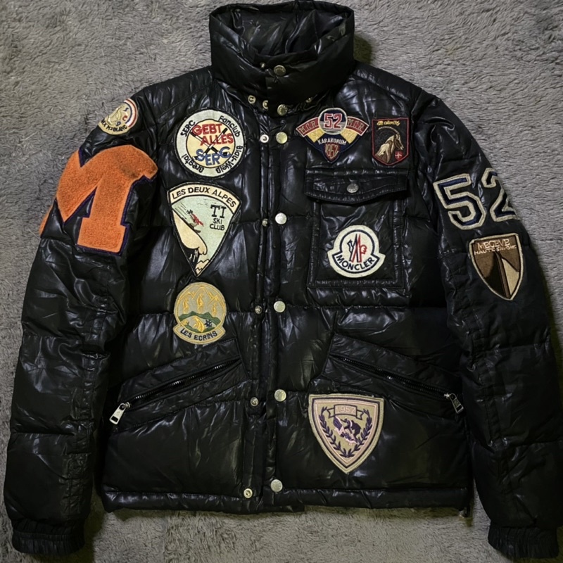 Authentic Moncler K2 special big patches down jacket (rare) second / preloved