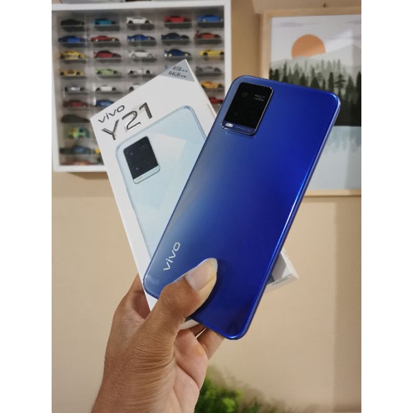 Vivo Y21 4/64 Second Garansi TERMURAH