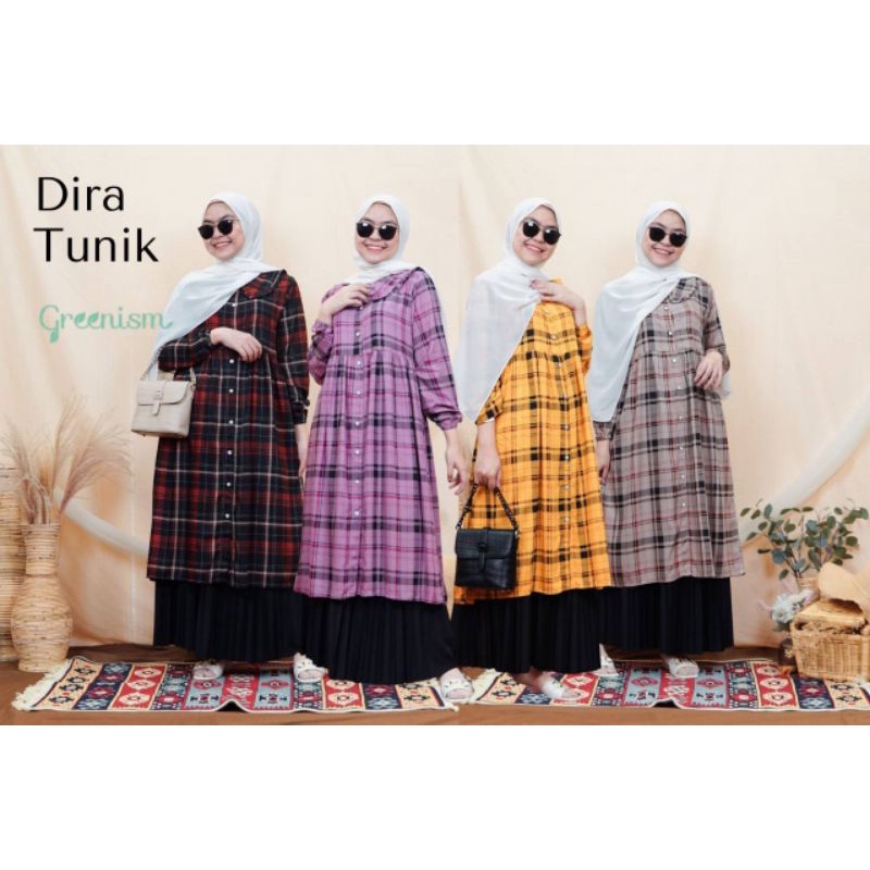 Dira Tunik Adem Bahan Rayon Uniqlo by Greenism