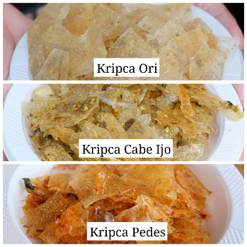 

Kripca (Keripik Kaca) isi 250gram