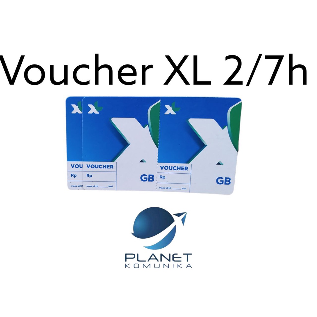 VOUCHER FISIK XL 2GB