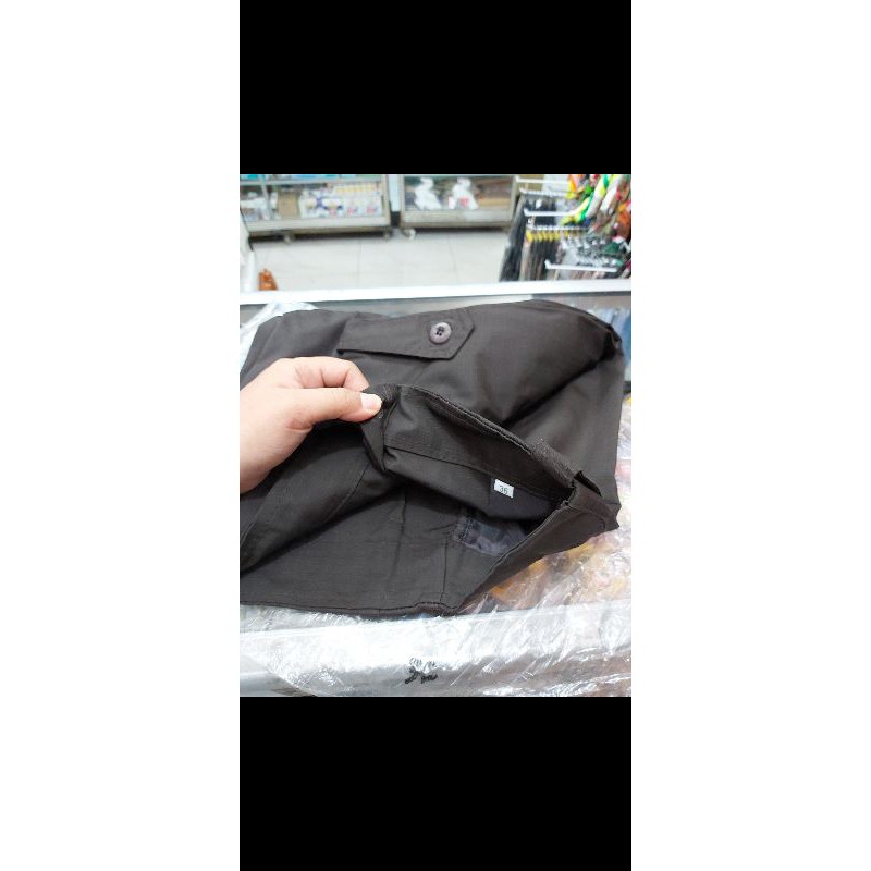 CELANA PDL  COKLAT MODEL BRIMOB*KANTONG GAMBLOK