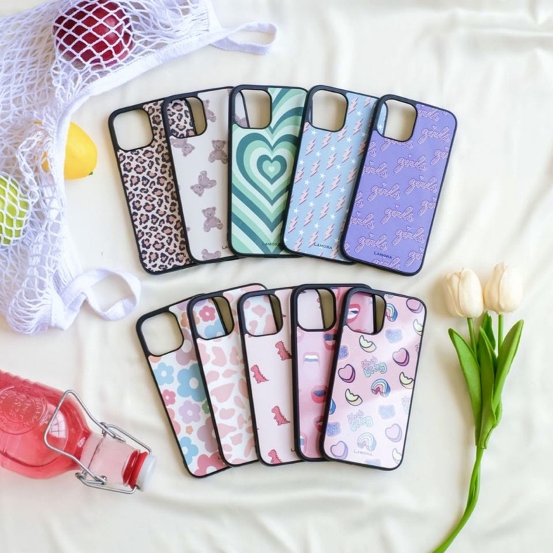 [30 Aesthetic Case Design] Lamora iPhone Case - Casing iPhone 6 6s 6+ 6s+ 7 7+ 8 8+ X Xs Xr XsMax 11