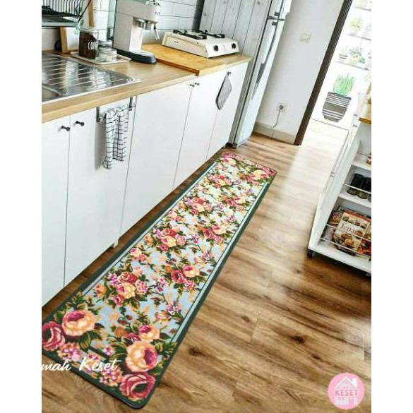 Best Seller.. Keset Dapur Panjang Cantik 50x240cm Anti Slip