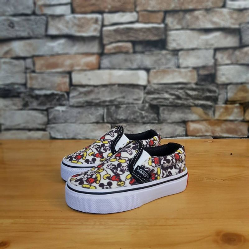 SEPATU ANAK VANS PREMIUM HIGH QUALITY SEPATU VANS SLIP ON CATUR ANAK ANAK