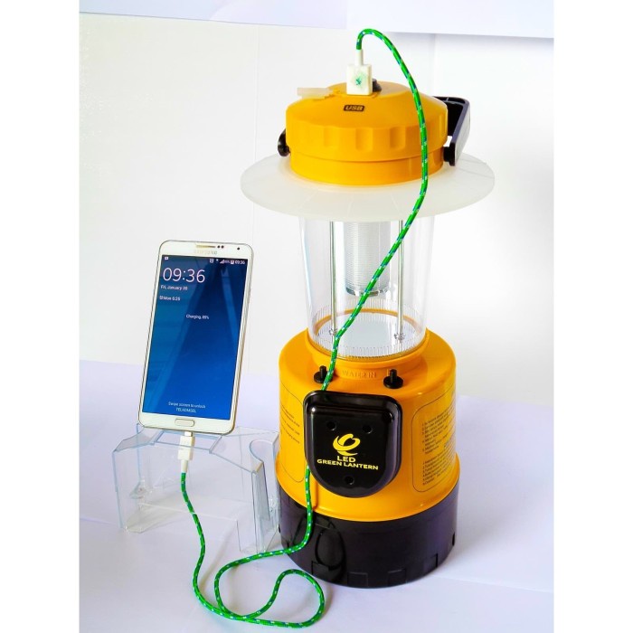 Lampu Emergency Air Garam / Lentera Air Garam WATERPROOF