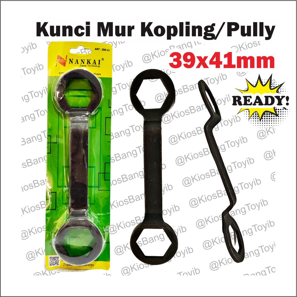 Kunci Pully CV/Kunci Mur Kopling/Coupling Nut Wrench Ukuran 39x41mm Motor Matic 𝐍𝐀𝐍𝐊𝐀𝐈