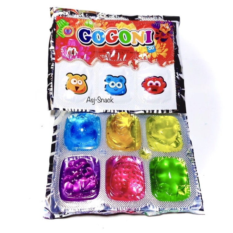 

Saripati Gogoni Jelly Agar Aneka Rasa Buah ( 15 pcs x @ 25g )