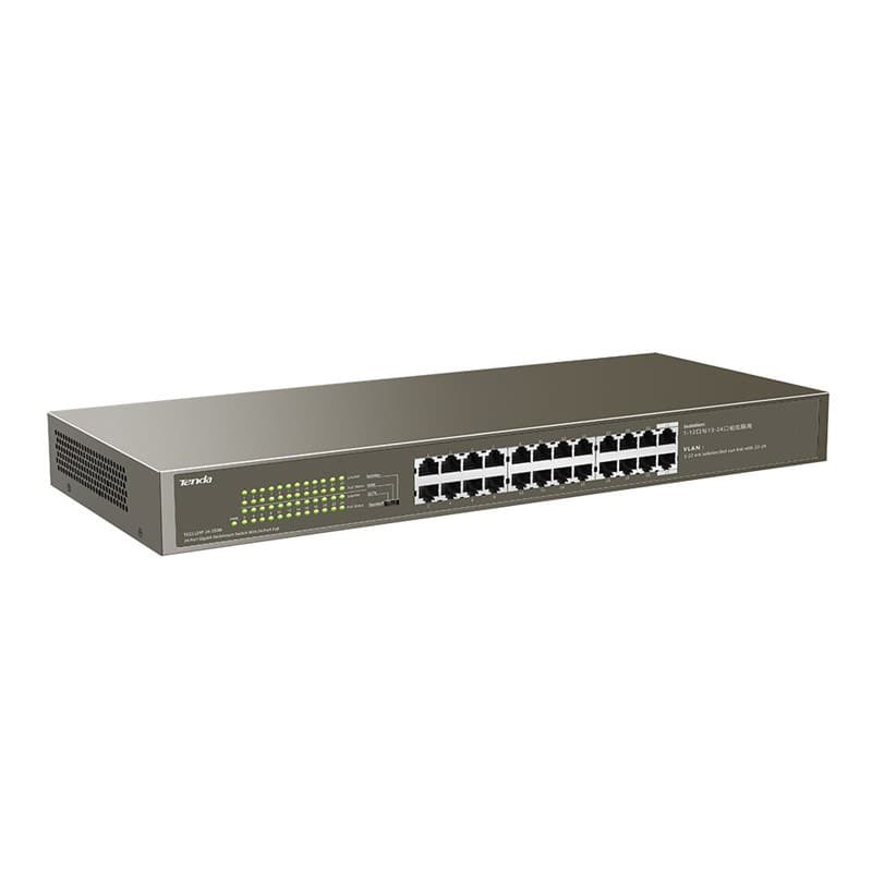 TENDA TEG1124P-24-250W Gigabit Ethernet Switch with 24-Port PoE