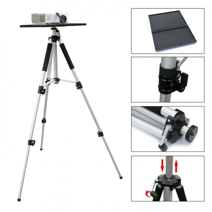 CHEERLUX Universal Adjustable Standing Tripod for Projector