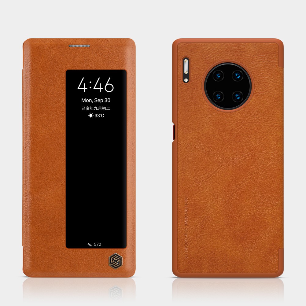 Flip Cover XIAOMI Redmi Note 8 Pro Nillkin Qin Leather Flip Case Original