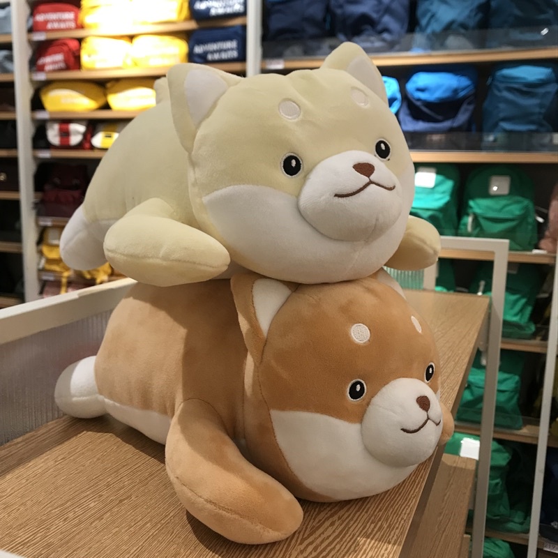 Miniso | boneka lying shiba series | boneka anjing 20cm