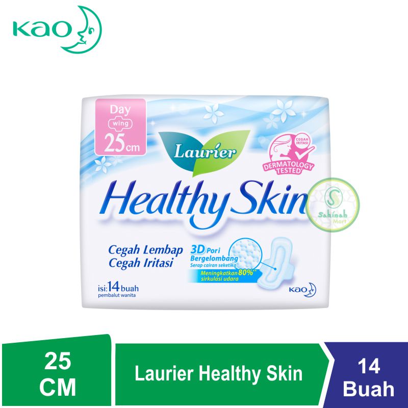 Laurier Healthy Skin Day Pembalut Wanita