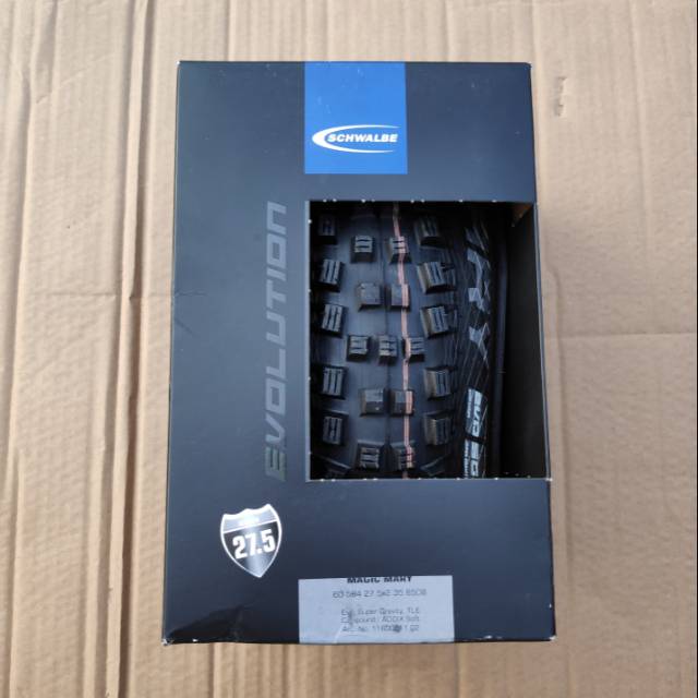 Tire Ban Luar Schwalbe Magic Mary Evolution 27.5x2.35 Super Gravity TLE Addix Soft. 1 biji