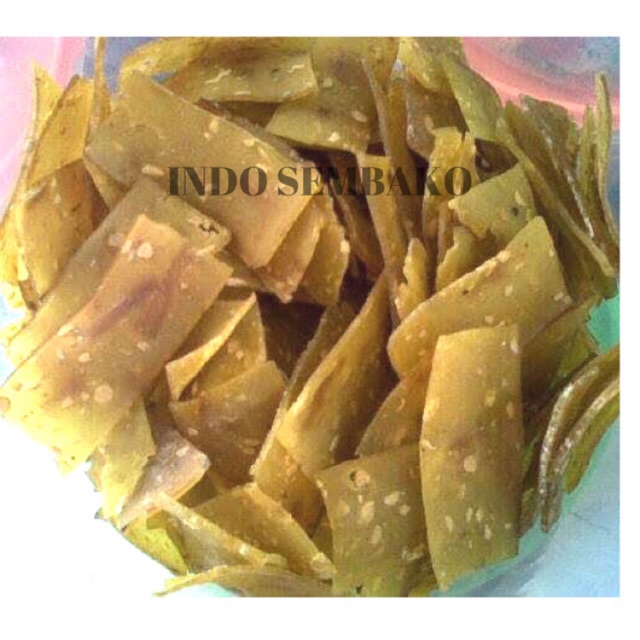 Kerupuk Tempe / Kerupuk Kedelai Cap gemilang 5kg