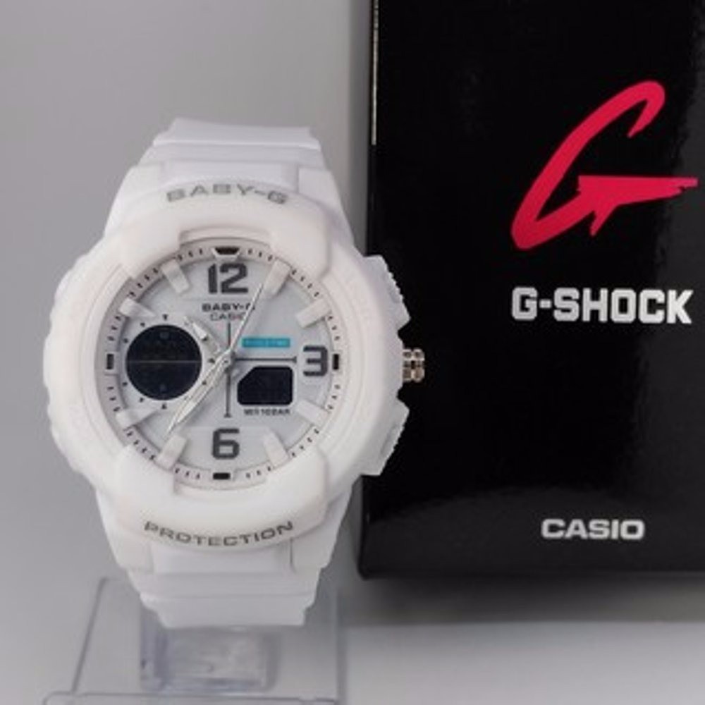JAM TANGAN WANITA CASIO BABY G GA110 ABU ABU PINK