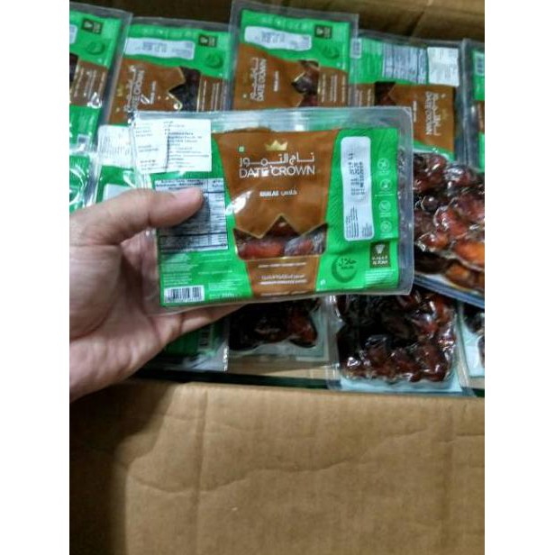 

✨STAR✨ Kurma Date Crown Khalas 250gr vacuum kurma khalas murah