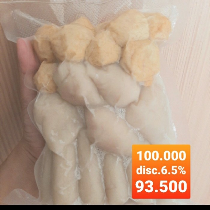 

Pempek Palembang / Mpek Mpek Ikan Tenggiri isi 30 pcs - BARU