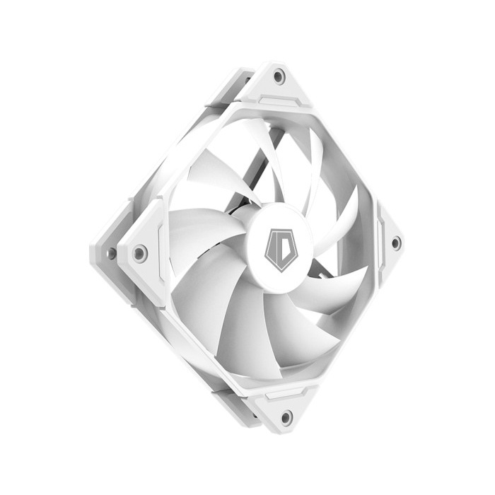 ID-COOLING TF-12025-SW 120mm White LED PWM Fan