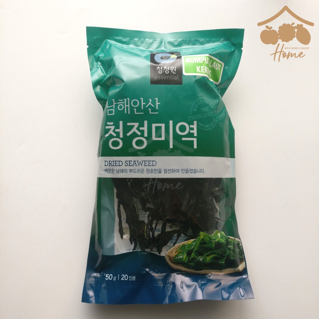 

Chung Jung One Dried Seaweed 50gr rumput laut daesang korea 50 gr