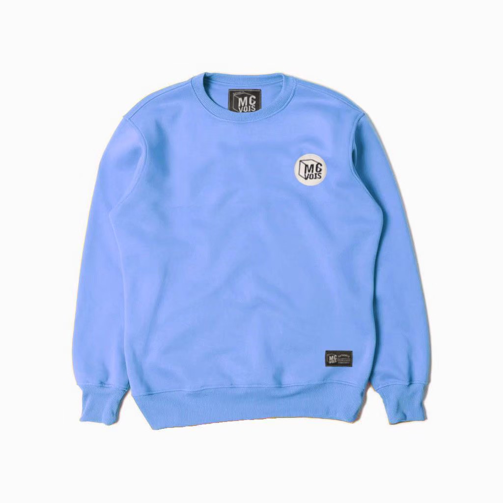 Sweaater Crewneck Mcvois Polos Navy Pria Wanita