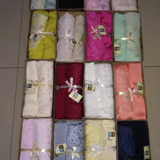 Ori&Terjamin Mukena Polos Premium Silky