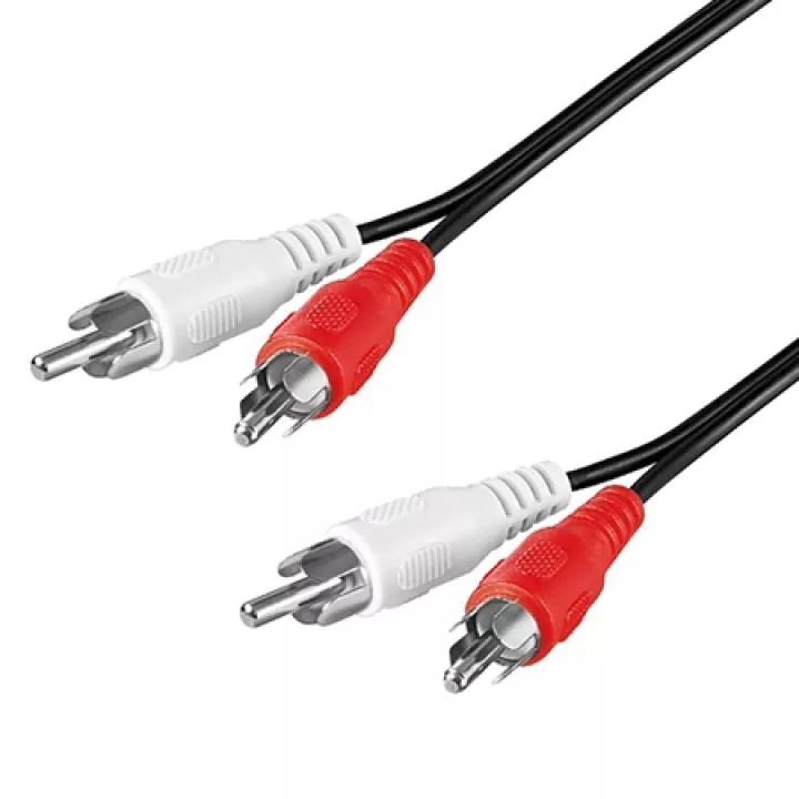 Kabel RCA 2-2 Audio / Kabel RCA Audio ( 2 to 2 ) 1,5 Meter