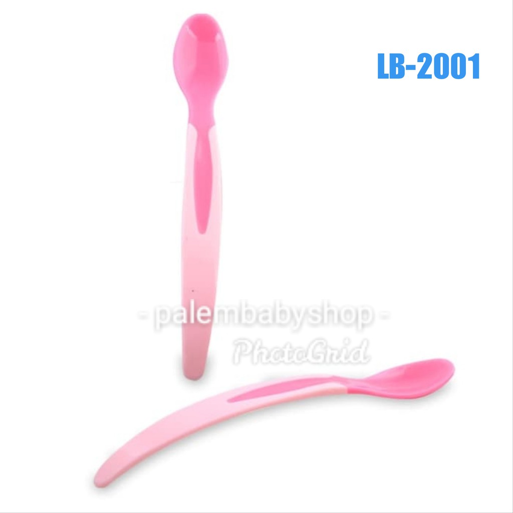 Lusty Bunny Sendok Silicone/peralatan makan bayi isi 2pc