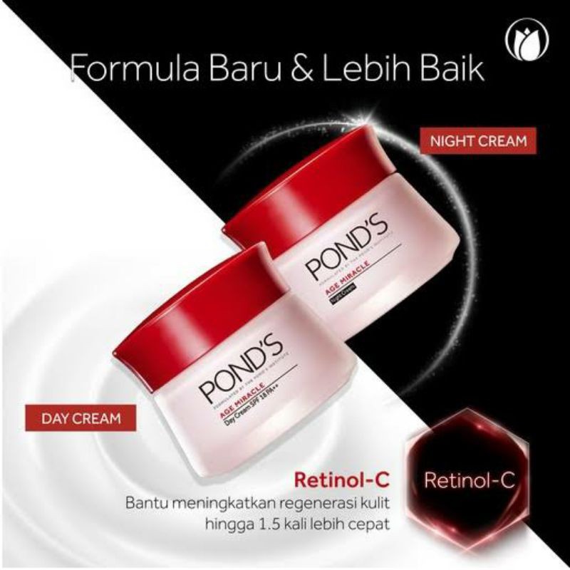 ponds age miracle day and night cream berbahaya