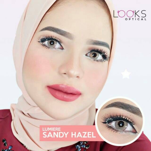 SOFTLENS LUMIERE SANDY HAZEL 14.5MM (NORMAL / -10.00)