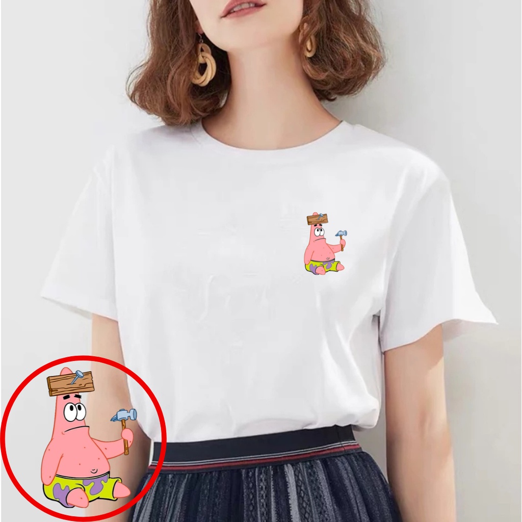 SPOTLIGHT_ID - Baju Kaos Wanita Patrick , T Shirt Wanita Patrick , Kaos Distro Wanita Patrick , Baju