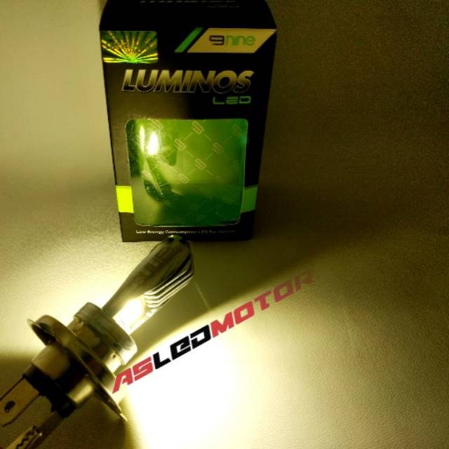 LAMPU LED H4 PNP MOTOR WARMWHITE | BOHLAM MOTOR H4 LED LUMINOS DC