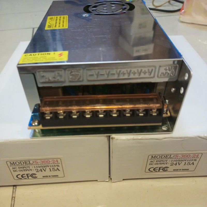 Switching Power Supply PSU 24V 15A High Quality,Power Supply 24 Volt 15 Amper MURNIH