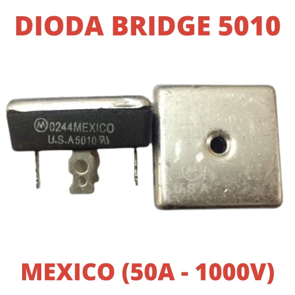 DIODA KIPROK 50A 5010 BRIDGE MEXICO 50 A 1000V DIODE JEMBATAN BRIT KOTAK 50AMP 50AMPERE 50 A 50 AMP 