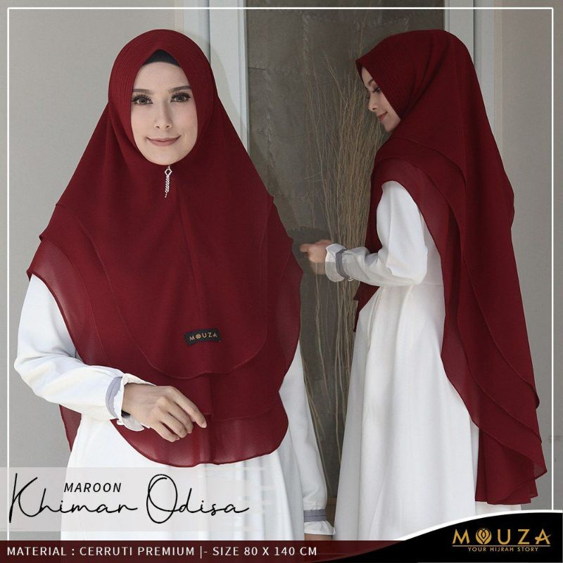 Khimar Odisa by Mouza muslimah #KhimarOdisaMouzaMuslimah