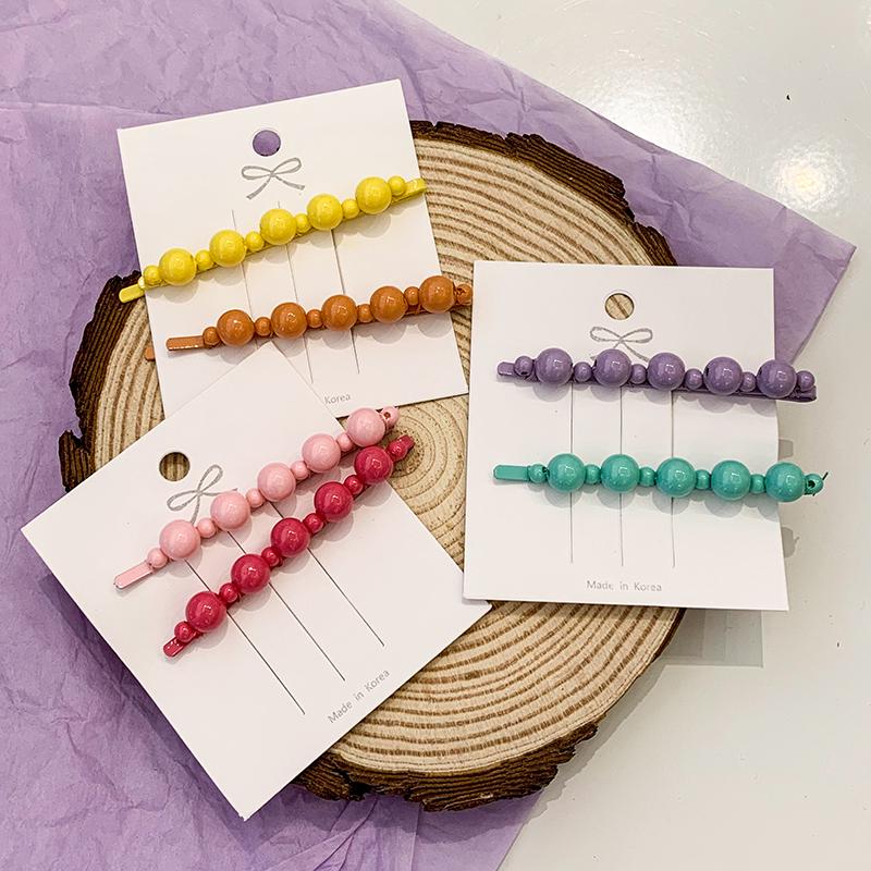 1Set Jepit  Rambut  Permen Warna Hair pin klip  rambut  korea 