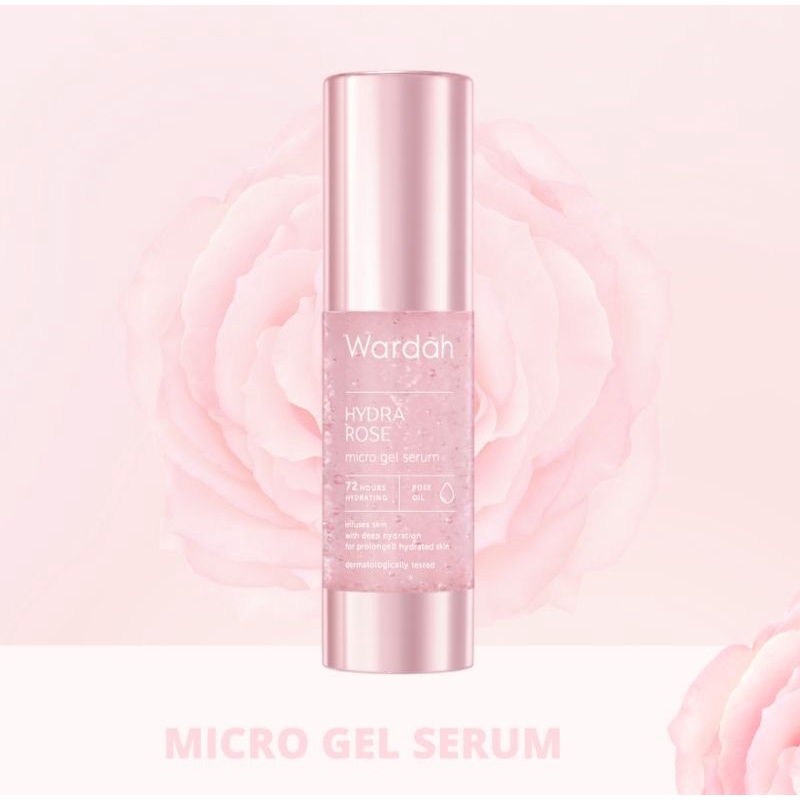 ☀️cahaya acc☀️WARDAH hydra rose mikro gel serum