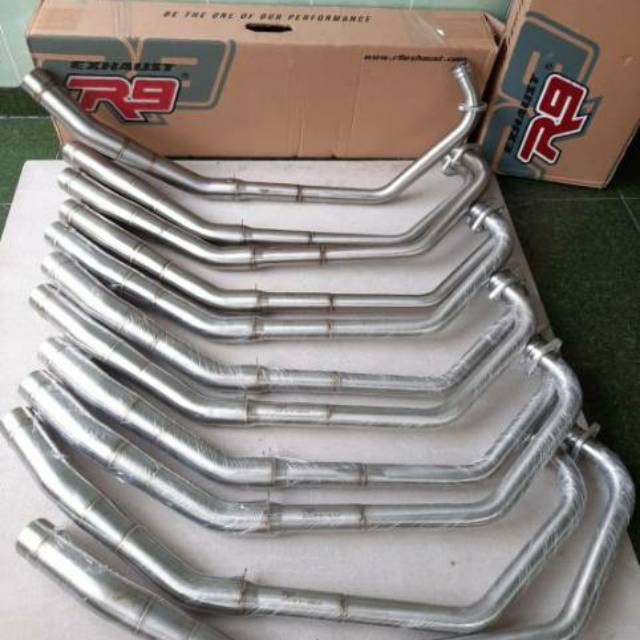 Header pipa Knalpot R9 Zeta Original CBR150R New CB150R K45N K45G K45R K46 2016-2025