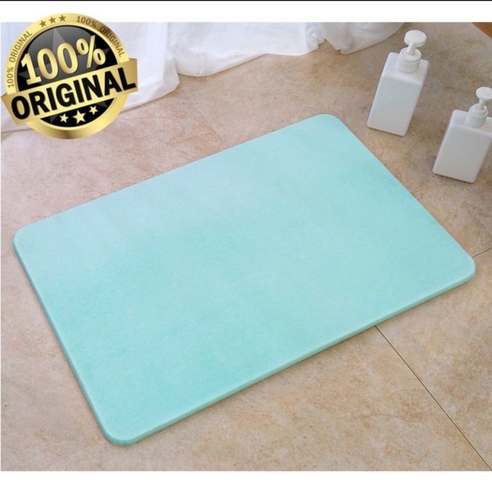 BAROKAH GAMIS GARANSI 3 BULAN KERUSAKAN diatomite bath mat besar XL 60cm 39cm