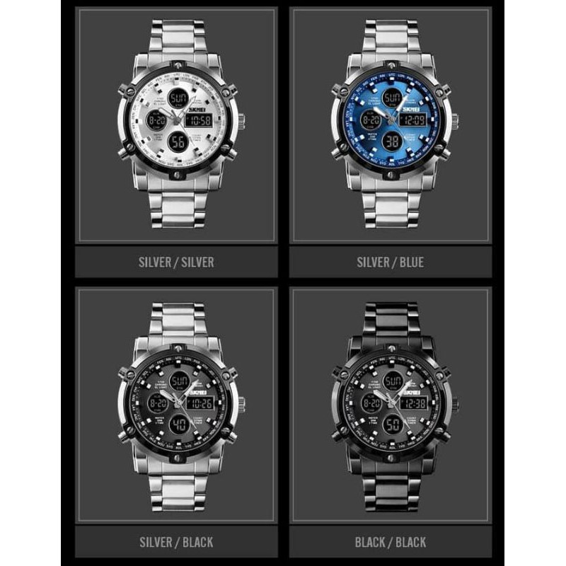 SKMEI AD1389 JAM TANGAN PRIA (KREPYAK)