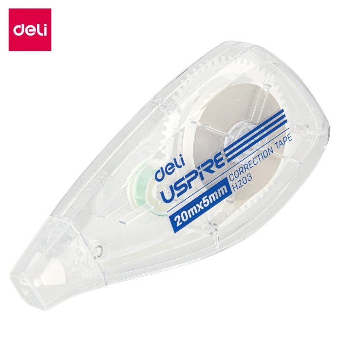 

Deli | Tip Ex Kertas (Correction Tape) Uspire | EH20301