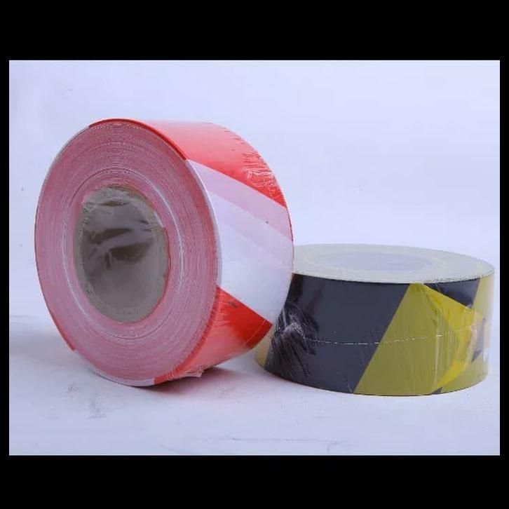 

Barikade Tape 3X500 Hitam Kuning / Police Line/Pita Pembatas