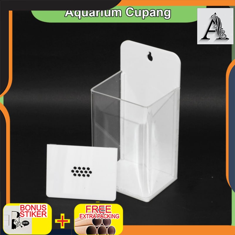 

Grosir Aquarium Cupang Frameless Bending Bahan Acrylic/Akrilik Model Hanging - Standard