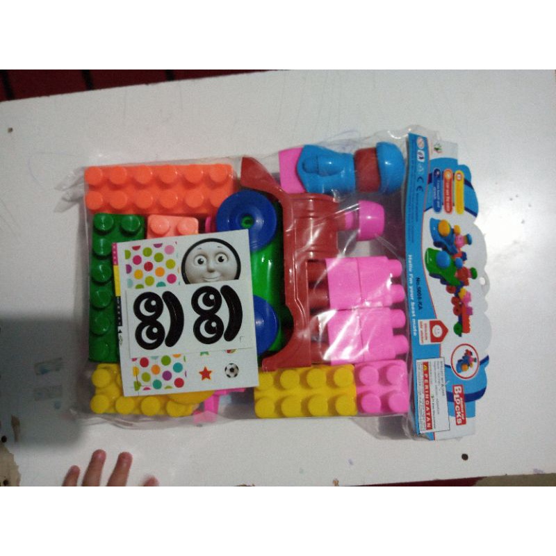 Lego kereta api anak stiker thomas