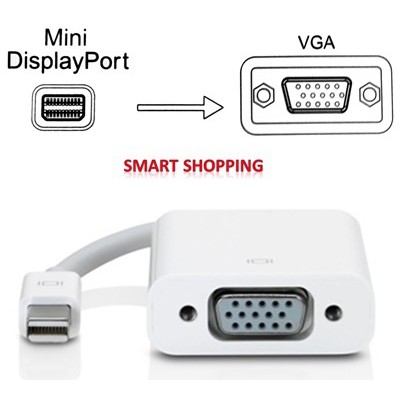 Konverter Mini DP to VGA Support Smartphone