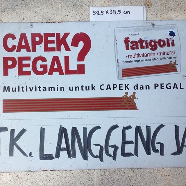 Iklan Seng Fatigon