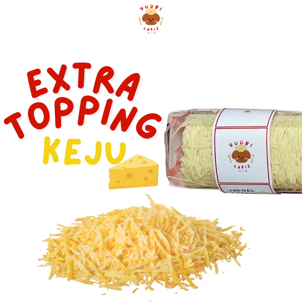 

EXTRA TOPPING ROLL CAKE ON TOP - TOPPING TAMBAHAN DILUAR